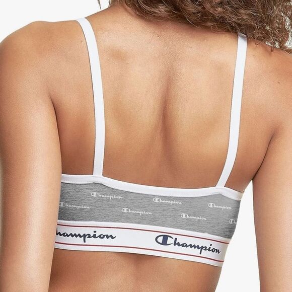 Champion Womens Bralette Cotton Stretch Pullover Bra Moisture Wicking Bra S NWT - Picture 3 of 6